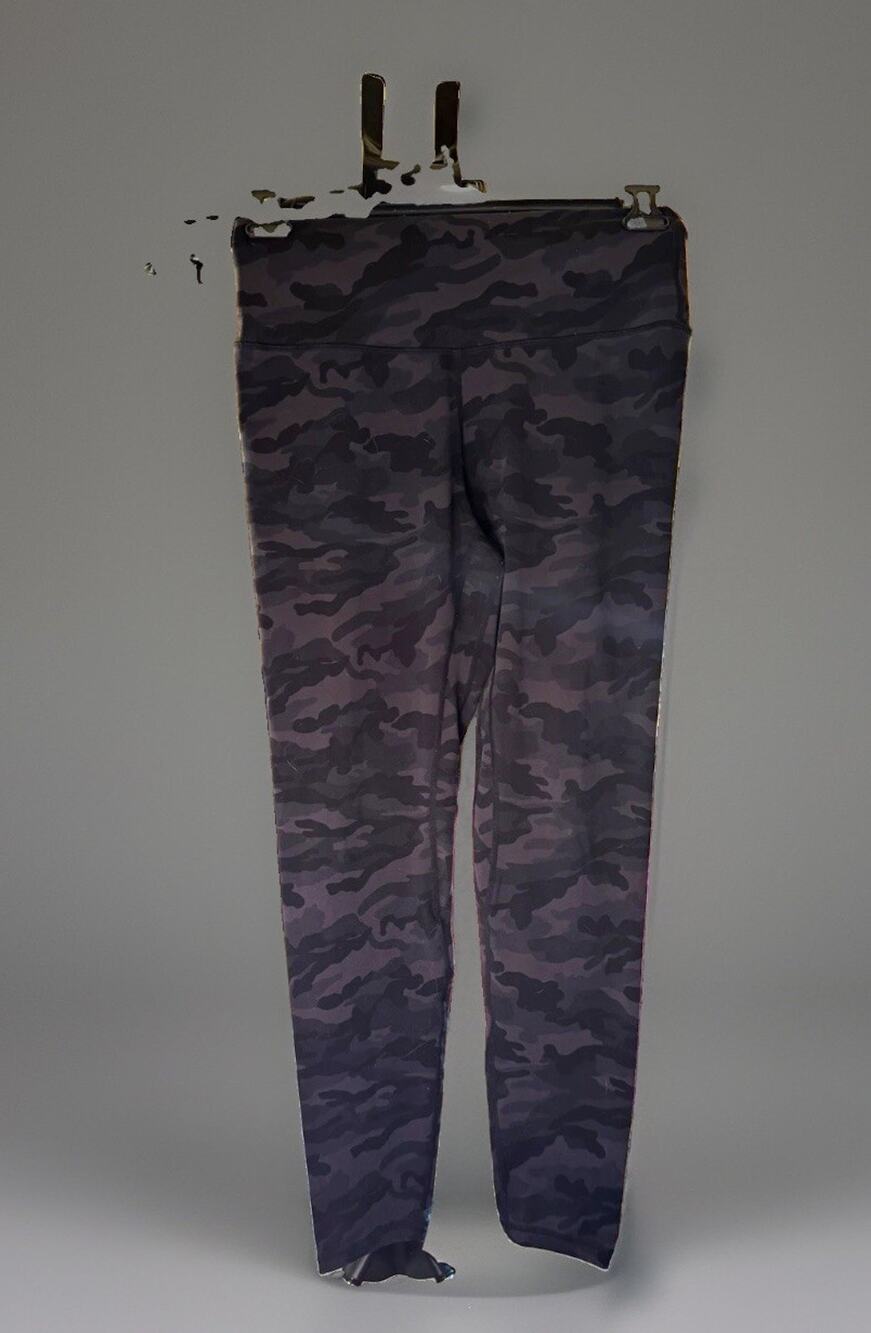 Colorfulkoala Yoga Leggings Women’s Black Gray Camo Ankle Stretch XL